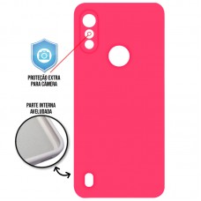 Capa Motorola Moto E6s e E6i - Cover Protector Pink